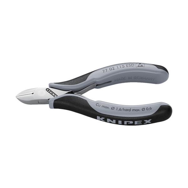 KNIPEX ESD細やか用ニッパー 115粍 7702-115ESD