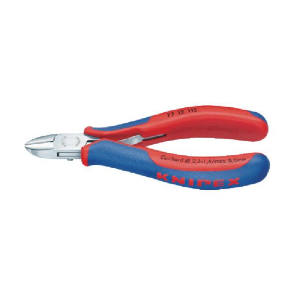KNIPEX 細やか用ニッパー 115粍 7711-115