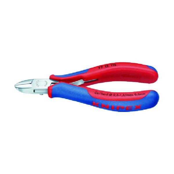 KNIPEX 委しい用ニッパー 115粍 7712-115