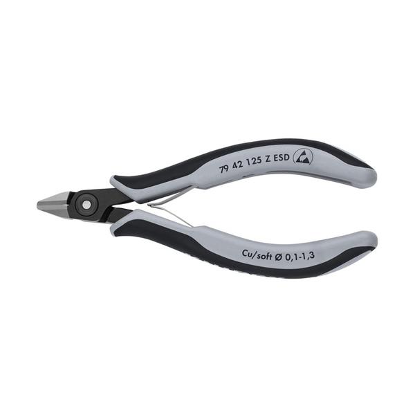 KNIPEX ESD細やかエレクトロニッパー 125粍 7942-125ZESD