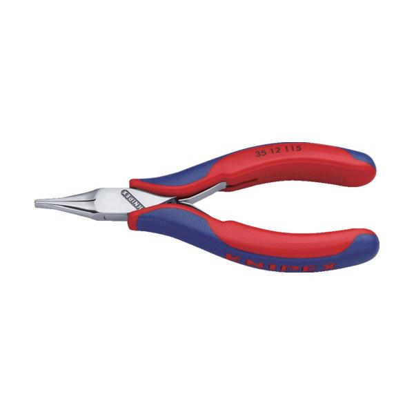 KNIPEX 精密用プライヤー 平 115mm 3512-115