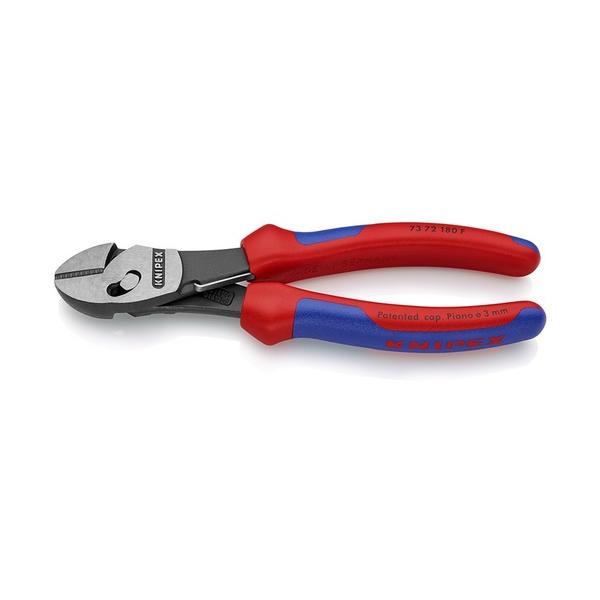 KNIPEX ツインフォースニッパー 撥条付 180粍 7372-180F