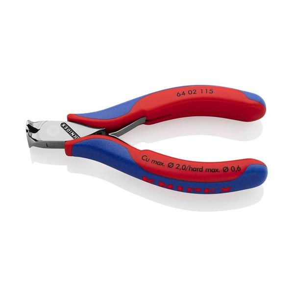 KNIPEX エレクトロニクスエンドカッティングニッパー コンフォートハンドル 6402-115