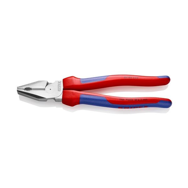 KNIPEX 豪然たる型プライヤー コンフォートハンドル Crメッキ225粍 0205-225