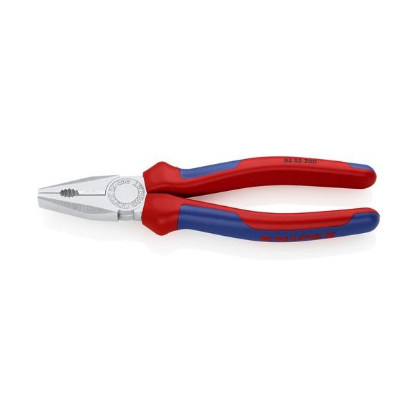 KNIPEX ペンチ クロムメッキ仕上げ コンフォートハンドル 200mm 0305-200