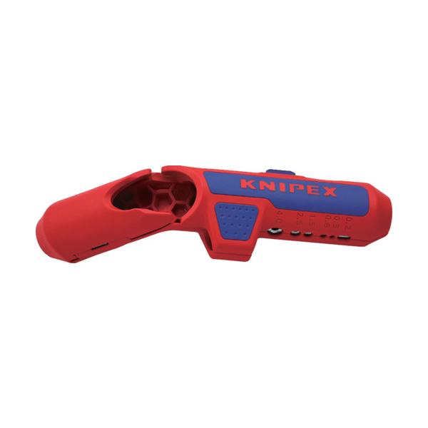 KNIPEX 汎用有線テレビストリッパ エルゴストリップ(左ぎっちょ用) 1695-02SB