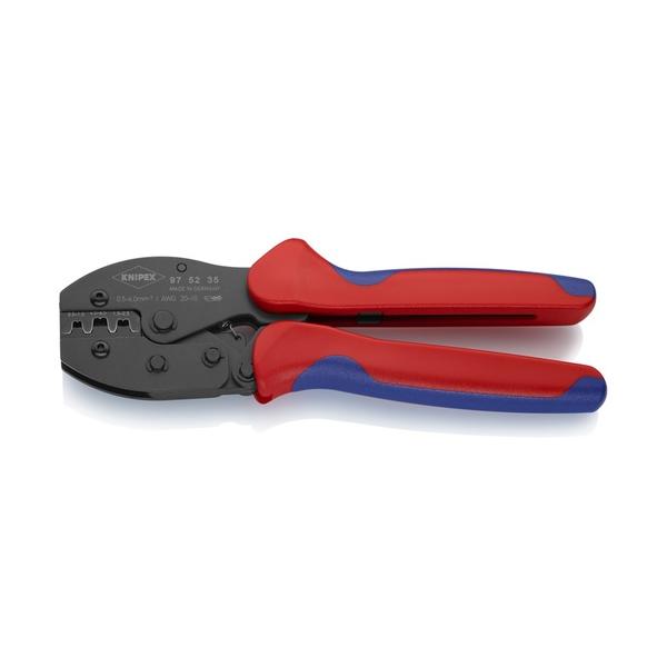 KNIPEX 圧着ペンチ プレシフォース 220mm 接続端子用 9752-35