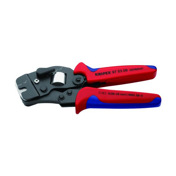 KNIPEX 9753-09 ワイヤーエンドスリーブ圧着ペンチ 9753-09
