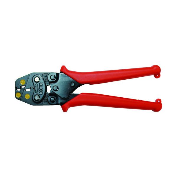 エビ 絶縁被覆付閉端接続子用ミニ圧着工具 使用範囲CE1・2・5 AK25MA｜工具の楽市