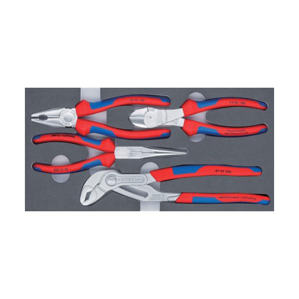 KNIPEX プライヤーセット ベーシッククロム 002001V17