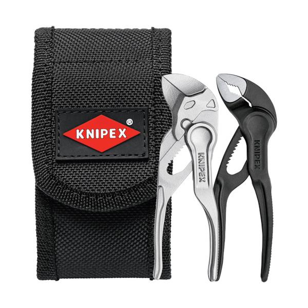 KNIPEX コブラXS+ペンチ鍵XS書き割り 002072V04XS
