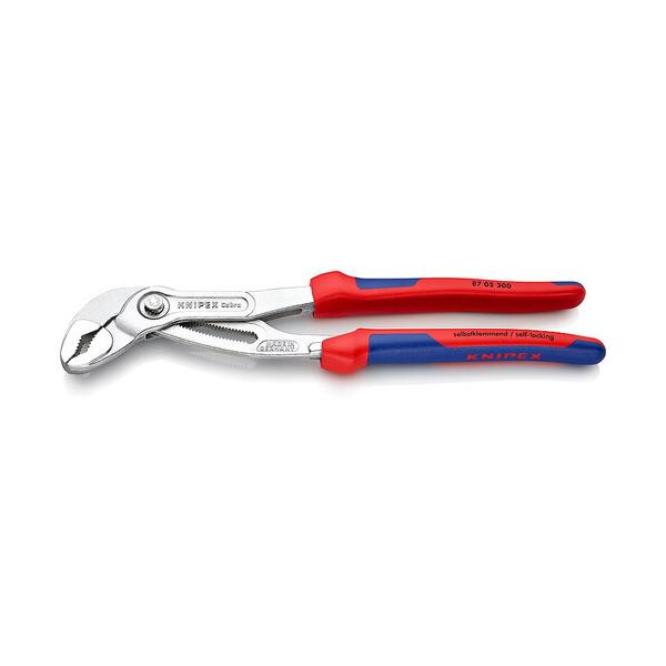 KNIPEX ウォーターポンププライヤー コブラ コンフォートハンドル 300粍 8705-300