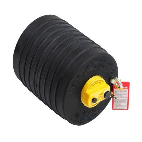 KANTOOL 管内止水用品 シングルサイズ・ムニボール250mm エアホース10m付き B262-110