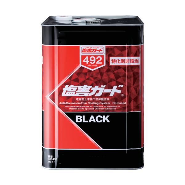 イチネンケミカルズ 塩害ガード 黒 15kg 000492