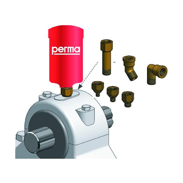 perma パーマNOVA 温度センサー付き自動給油器 SF01標準グリス125CC付 PN-SF01-125 NO101476