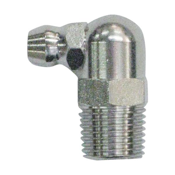 TRUSCO(トラスコ) まとめ買い グリスニップル C型 1/8 Rネジ 50個入 TGNC-R1/8-50