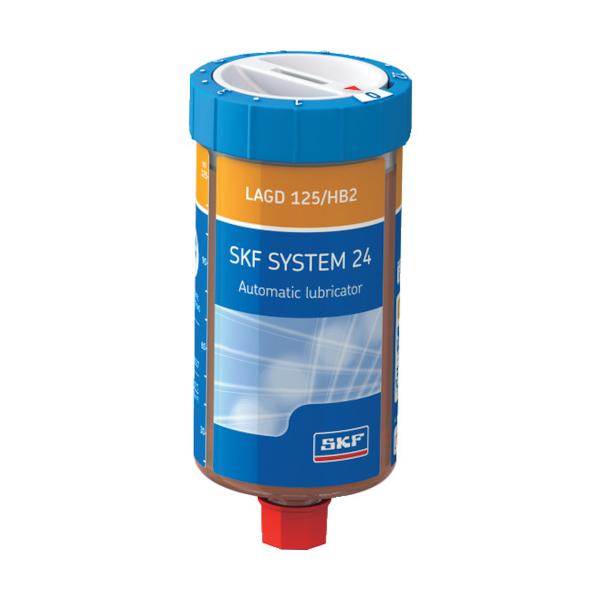 SKF SYSTEM24 ガス式自動給油器 LAGD125/HB2 高荷重・高温・高粘度グリース 125CC LAGD 125/HB2