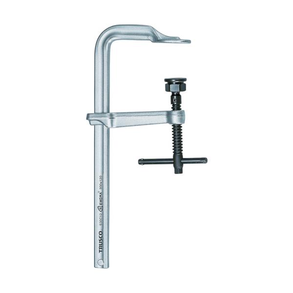 TRUSCO(トラスコ) エホマL型クランプ(豪然たる型)標準尺度印字機 S30C12 手動工具-DIY・工具-クランプ