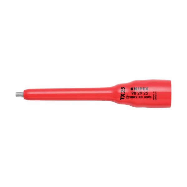 KNIPEX 1000V不成立ソケットT×25 9829-25