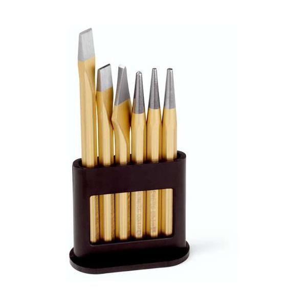 RENNSTEIG チゼル6点セット プラスチックスタンドケース 421-000-0