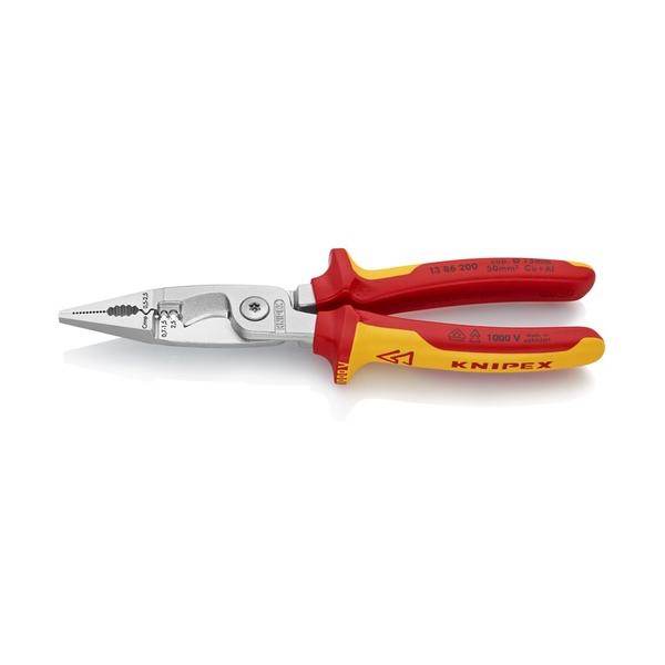 KNIPEX 絶縁エレクトロプライヤー 1386-200