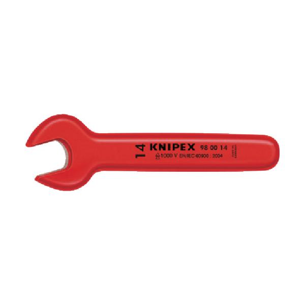 KNIPEX 9800-22 絶縁スパナ 1000V 9800-22≪在庫限り≫