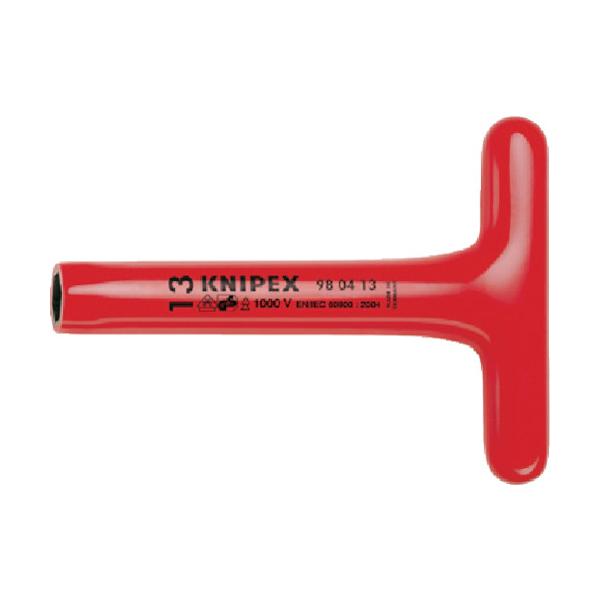 KNIPEX 【売切廃番】 絶縁1000VT型ナットドライバー 22mm 9804-22≪在庫限り≫