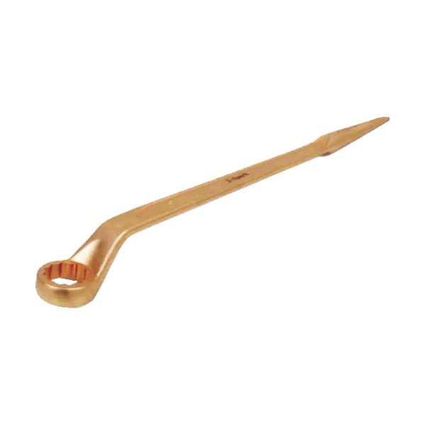 HAMACO 防爆工具 シノ付片口眼鏡鍵 二面幅大きさ(粍):30 CBKP-30