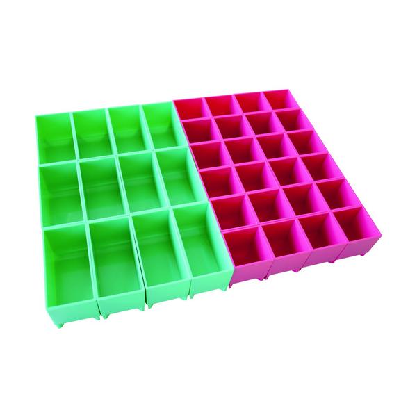 TRUSCO(トラスコ) プロ用段積みバッグ STACK BLOCK パーツケース 420X70 Dタイプ SB-PT42B-D