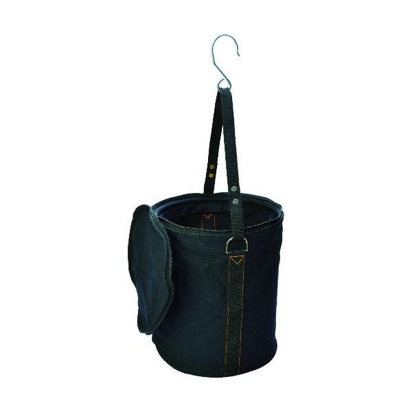 TRUSCO(トラスコ) 電工バケツ 300X350 ファスナー蓋付き Sフック大付 ブラック TADB-300FF 9,534円