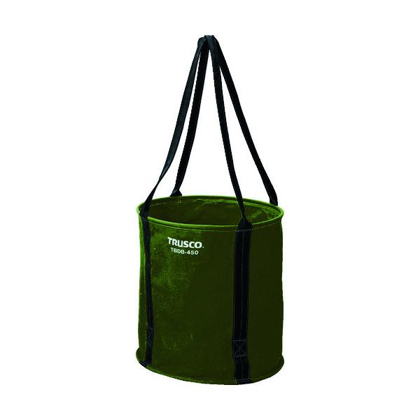 TRUSCO(トラスコ) 大型電気工用井戸釣瓶 オリーブドラブ Φ450X450 TBDB-450-OD