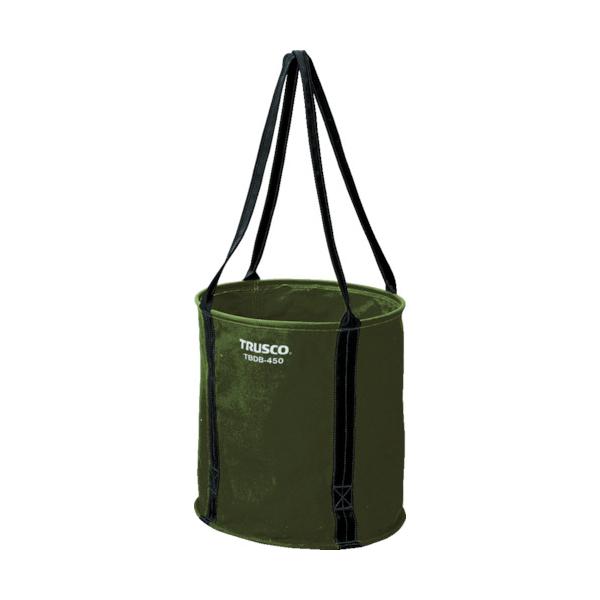 TRUSCO(トラスコ) 大型電気工用井戸釣瓶 オリーブドラブ Φ500X500 TBDB-500-OD