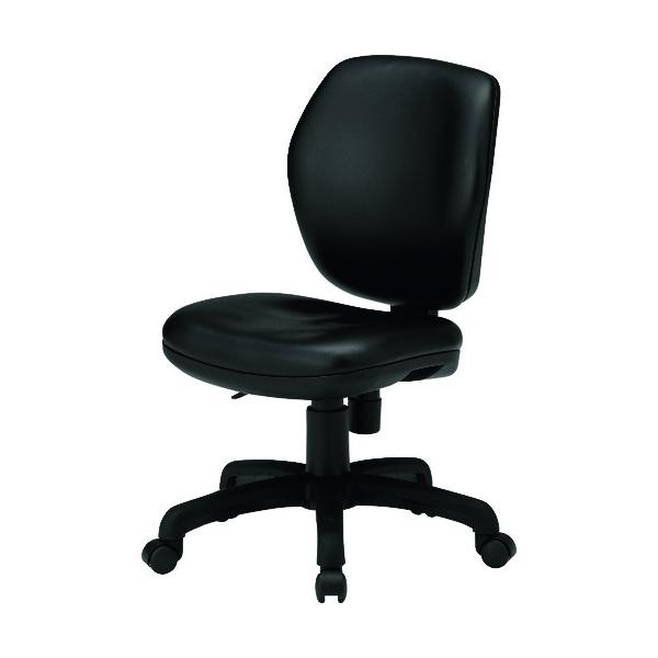 TOKIO オフィスチェア FST-77L ブラック(レザー) FST-77LBK|工具の楽市
