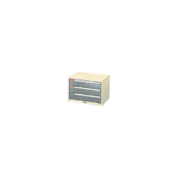 ナカバヤシ レタ-ケ-ス B4W 深型 3段 B4-WM3P|工具の楽市