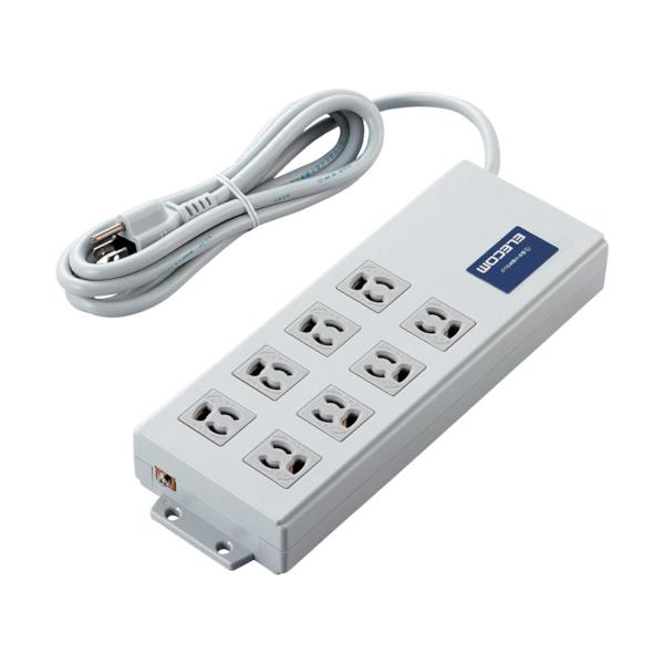 ELECOM 法人用水道栓 ボックス席型 3P8口 2m 一括取り替えっこ 雷かばい立て 響動めき水漉し T-H0520SKFR