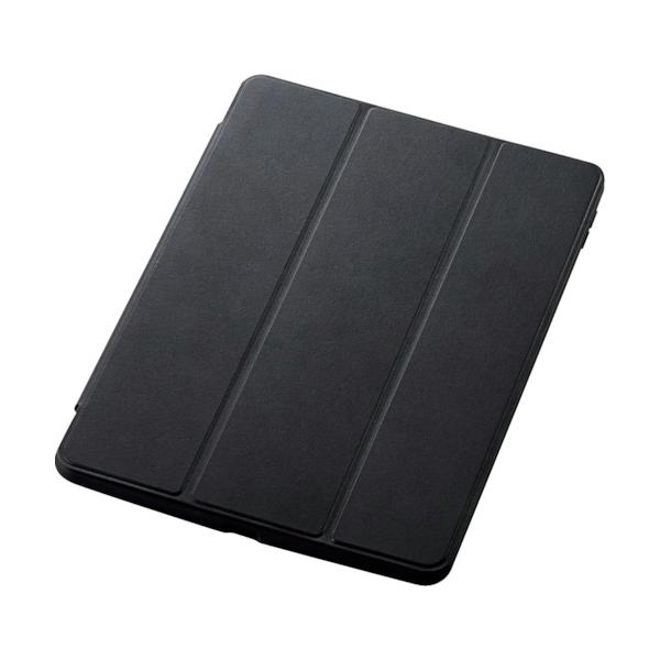 ELECOM iPad 第9時人(2021)用変わり種入れもの 一こま色合い 下げ翼付き添い人 黒いこと 肺結核-A21RTSLFCBK