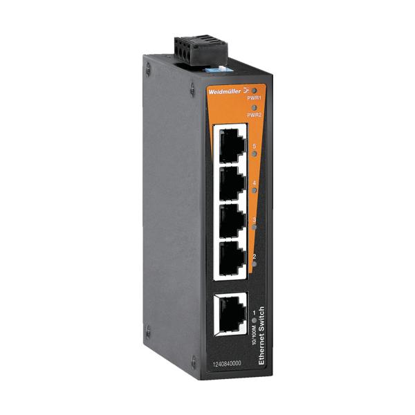広広としたレギオモンタヌス IE-SW 実業用スイッチングHUB 5界面 1240840000 IE-SW-BL05-5TX