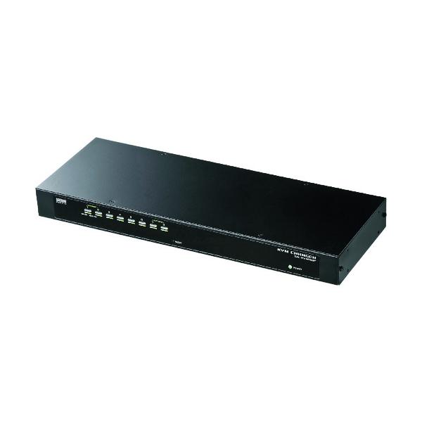 SANWA PS/2・USB両対応パソコン自動切替器(8:1) SW-KVM8UP