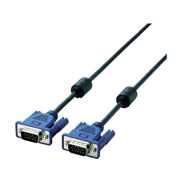 ELECOM RoHS標準尺度 D-Sub15いの一番(ミニ)有線テレビ 20m CAC-L20BK/RS