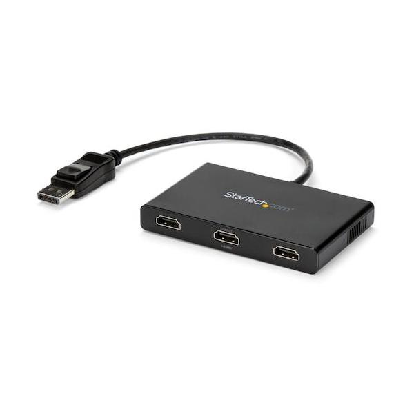 StarTech MSTこしき/DP 1.2 - 3x HDMI/トリプル1080p/Windowsのみ相応う MSTDP123固定ディスク
