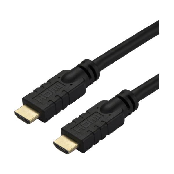 StarTech HDMI 2.0有線テレビ/10m/4K60サイクル/CL2定格/雄・雄/黒いこと 固定ディスク2MM10MA