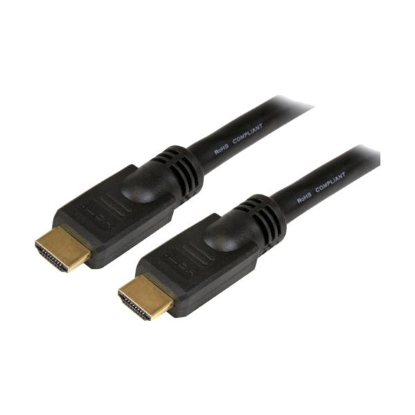 StarTech HDMI 1.4有線テレビ/15m/4K30サイクル/ハイスピード/雄・雄/BK HDMM15M