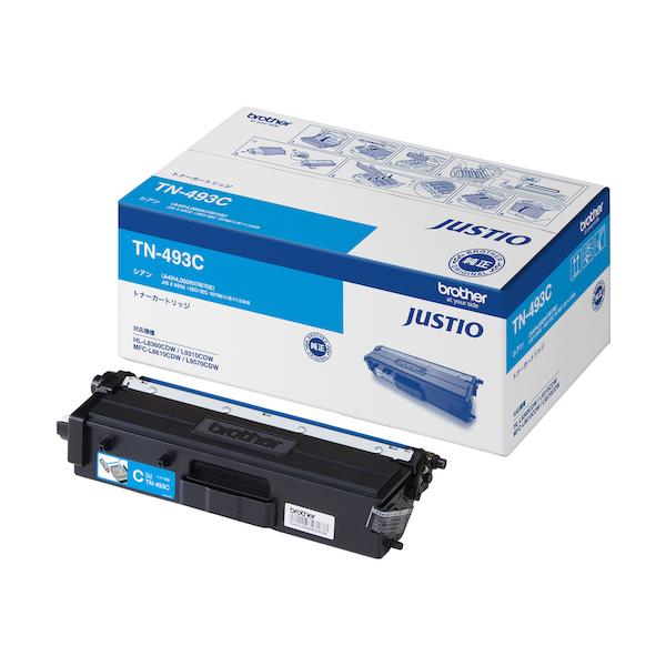 brother トナーカートリッジ TN-493C 大静電容量シアン TN-493C