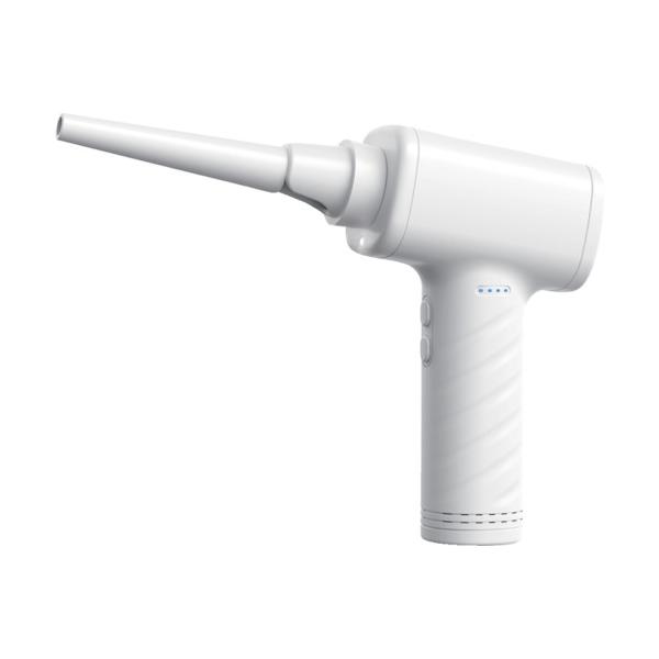 ナカバヤシ 電動エアダスター 充電式 ホワイト DAD-101WH