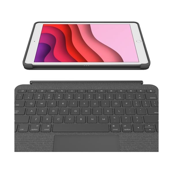 Logicool COMBO TOUCH for iPad(第7世代用)トラックパッド付キーボードケース IK1057BKA