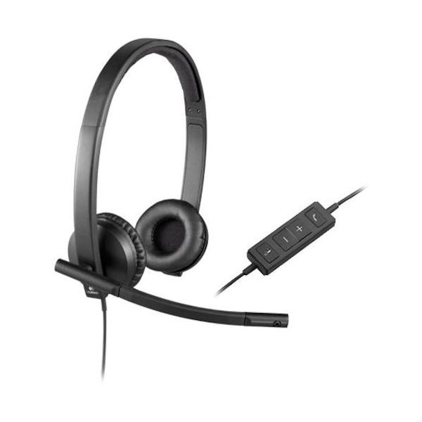 Logicool USB ヘッドセット ステレオ H570e ブラック H570E|工具の楽市