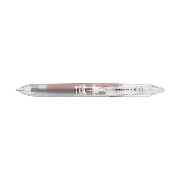 PILOT まとめ買い 消せるボールペン フリクションボール4 0.38 黒・赤・青・緑4色ボールペン ノンカラー 10本セット LKFB-80UF-NC-10P