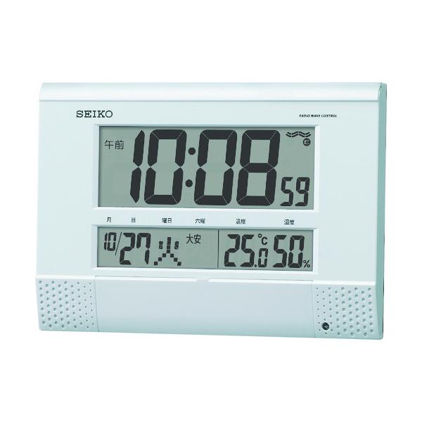 SEIKO 放送番組鐘付き添い人電磁波時辰儀 SQ435W