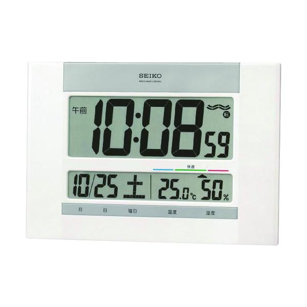 SEIKO 快適度表示付き電波時計 SQ429W