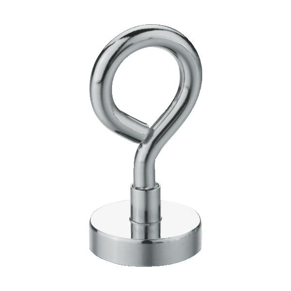 TRUSCO(トラスコ) まとめ買い 強力マグネットアイフック 32mm 100個 TMEH32NBOX｜工具の楽市 47,362円